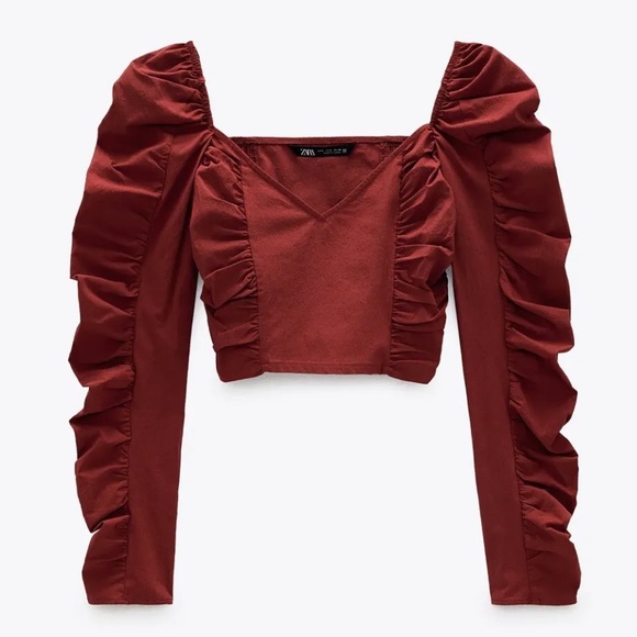 NEW WITH TAGS Zara Blouse | Small - Picture 5 of 7